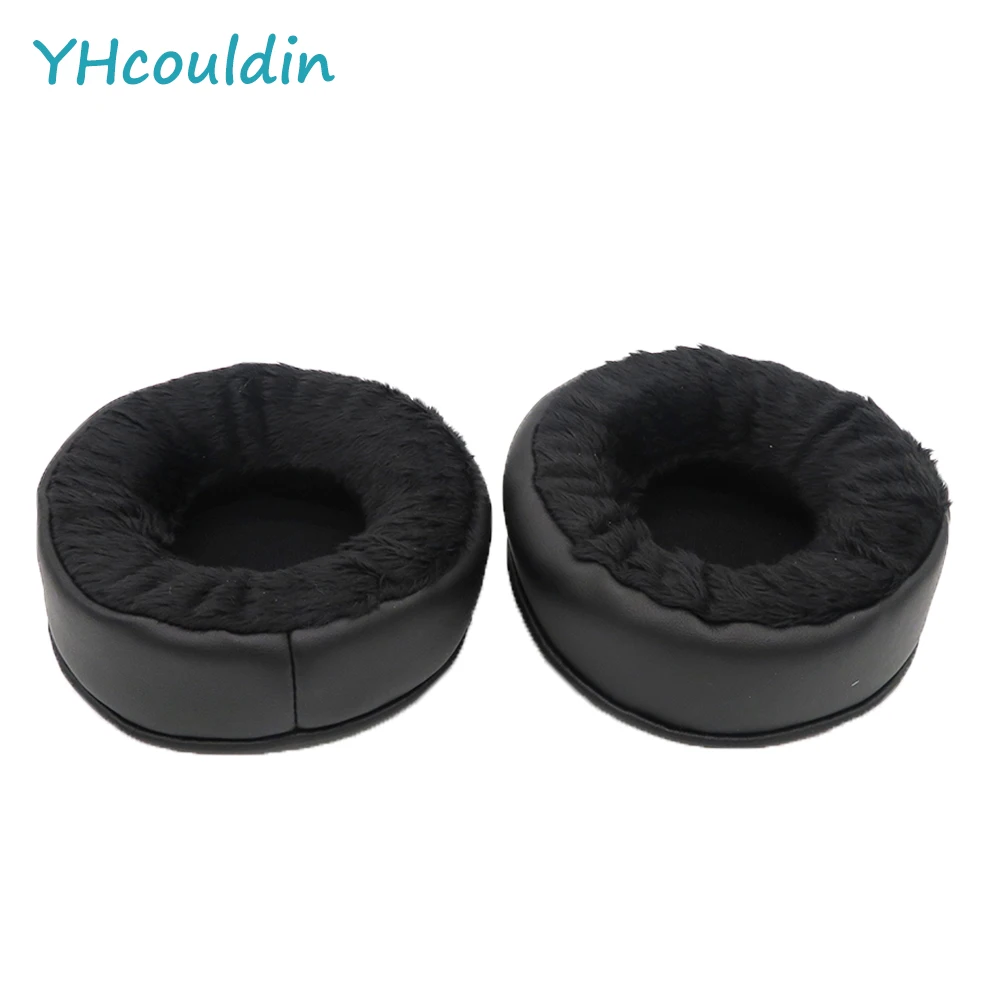 YHcouldin Thick Velvet Ear Pads for Sennheiser HD540 HD540II Headphones Replacement Ear Cushions Super Soft Black Earpads Cover