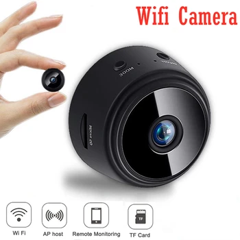 

A9 Wifi Mini Camera Wireless Home Security Camera WiFi P2P Micro Camcorder Video Recorder Support Remote PK SQ11