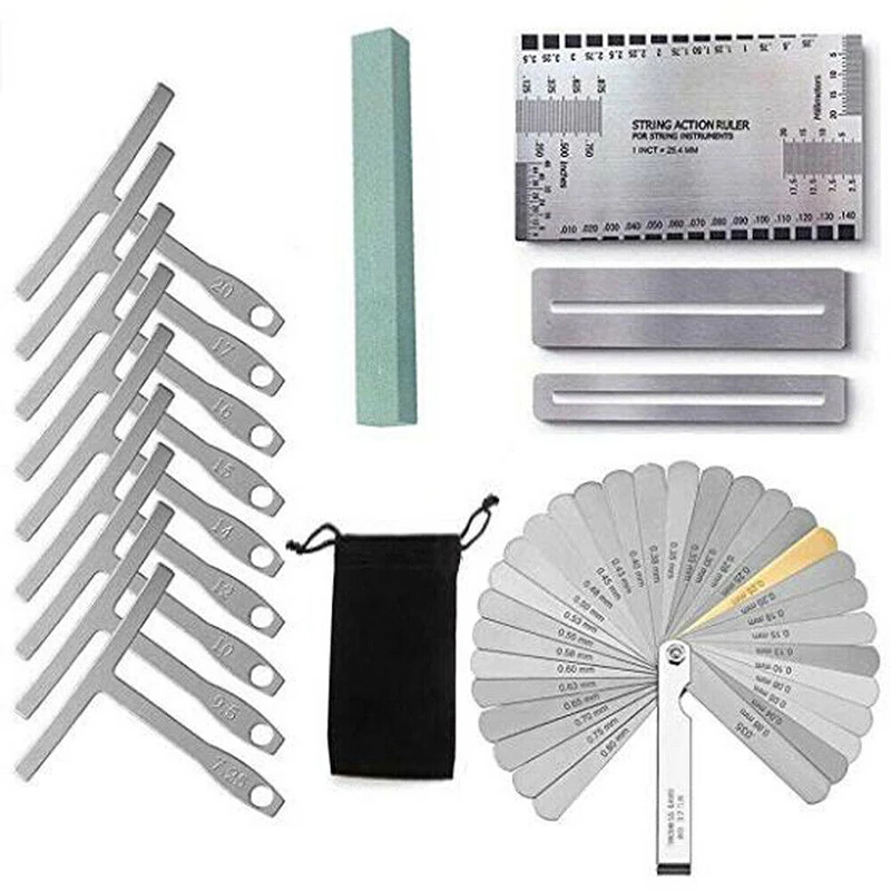 £10.16 Premium Luthier Tools Professional Guitar Repairing Adjustment Making Measuring Tool
