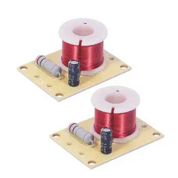 

2 Pcs RCL Full Frequency Speaker Notch Filter LCR Wave Trap DIY Hi-Fi for 2 inch to 4 inch or 4 inch to 8 inch Speaker