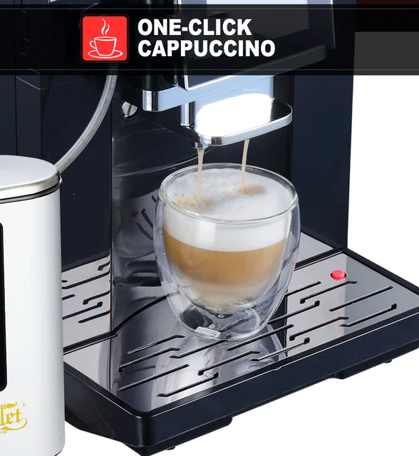 Touch Screen Smart One-Button Fancy Coffee Machine Home Automatic Italian  Grinder Small Sweet Taste Under Soy Flour Dual Purpose