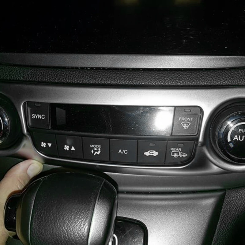 Для Honda CRV, cr-v аксессуары для центральной консоли кнопка включения крышки кондиционера на выходе вентиляционные крышки