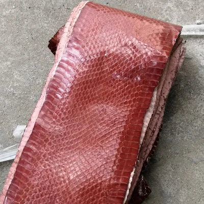 19-120x11cm DIY натуральная змеиная кожа ткань с редкой кожей 100-110x10 см - Цвет: 19-120x11cm