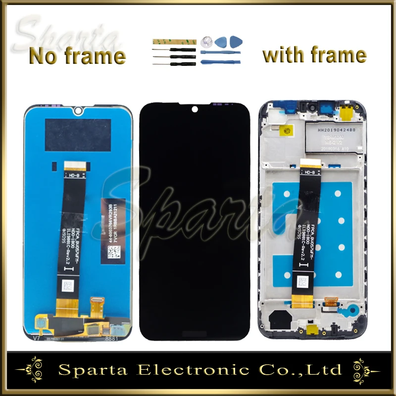 

Display For Huawei Y5 2019 LCD Screen With Touch Screen Assembly With/ Without Frame For Huawei Honor 8S LCD