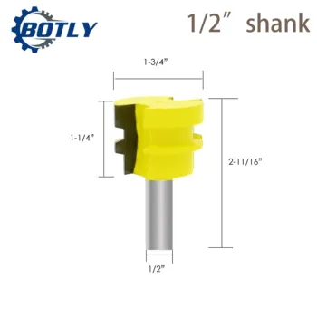 

Cutter Tool Tenon router bits for Reversible Chisel Woodworking Tools wood Glue Joint Router Bit Medium tenon cutters freze ucu