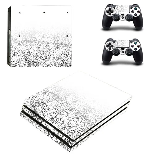 Синий Пользовательский дизайн PS4 Pro кожа Виниловая наклейка, стикер для консоли sony Playstation 4 и 2 контроллера PS4 Pro Наклейка кожи s - Цвет: Синий