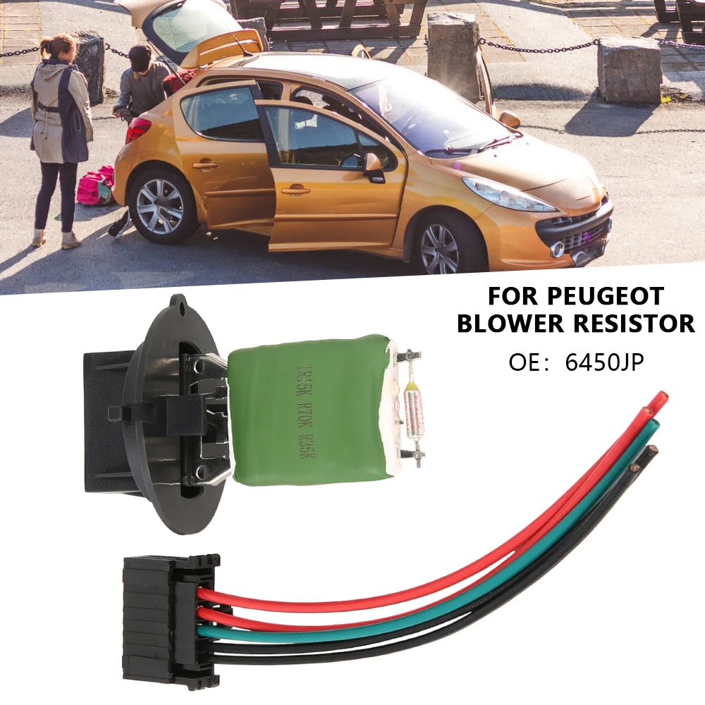 

For Peugeot 307 Blower Resistance Line Car Heater Motor Fan Resistor 6450 Resistor Professional Car Accessories