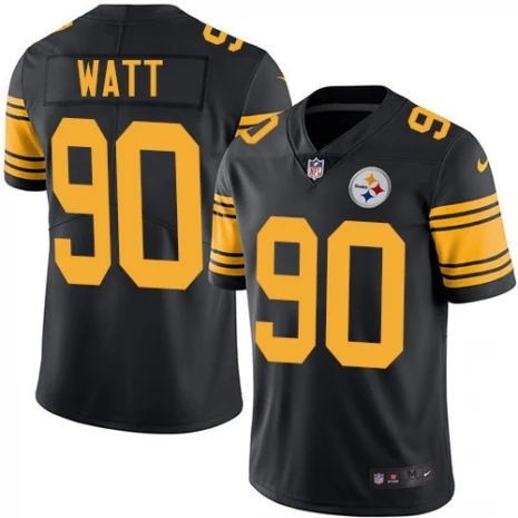 Для молодых людей, сшитые Высокое качество Питтсбург Качество Steelers Джеймс Коннер Цвет пик Джерси - Цвет: Men