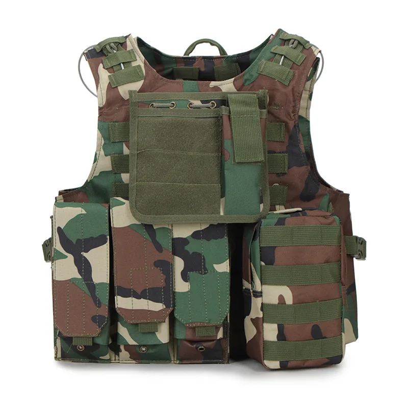 Военный тактический жилет для активного отдыха Cs штурмовая военная одежда армейский Молл Боевая пластина защитный Камуфляжный жилет
