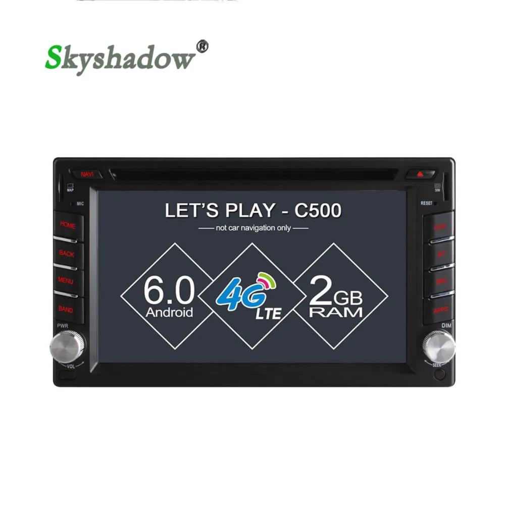 Ownice c500 2 ГБ RAM 4 Г SIM LTE Сети 16ГБ ROM Универсальный din Android 6.0 Quad Core dvd плеер Автомобиля GPS