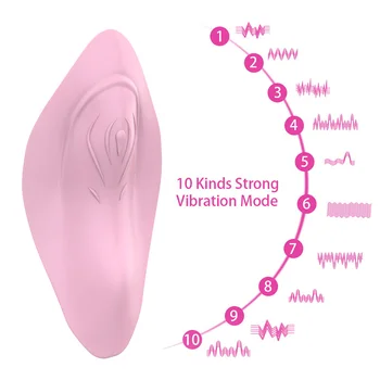 IKOKY Portable Panty Vibrator Invisible Vibrating Egg Sex Toys Vibrator for Women Clitoral Stimulator Dildo Remote Control 2