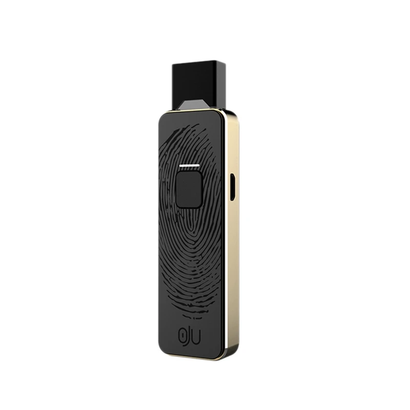 Vape ручка Pod 650 мАч батарея 4 скорости Регулируемое напряжение устройство с Pods Металл электронная сигарета пара для JUUL/JUll - Цвет: black Gold