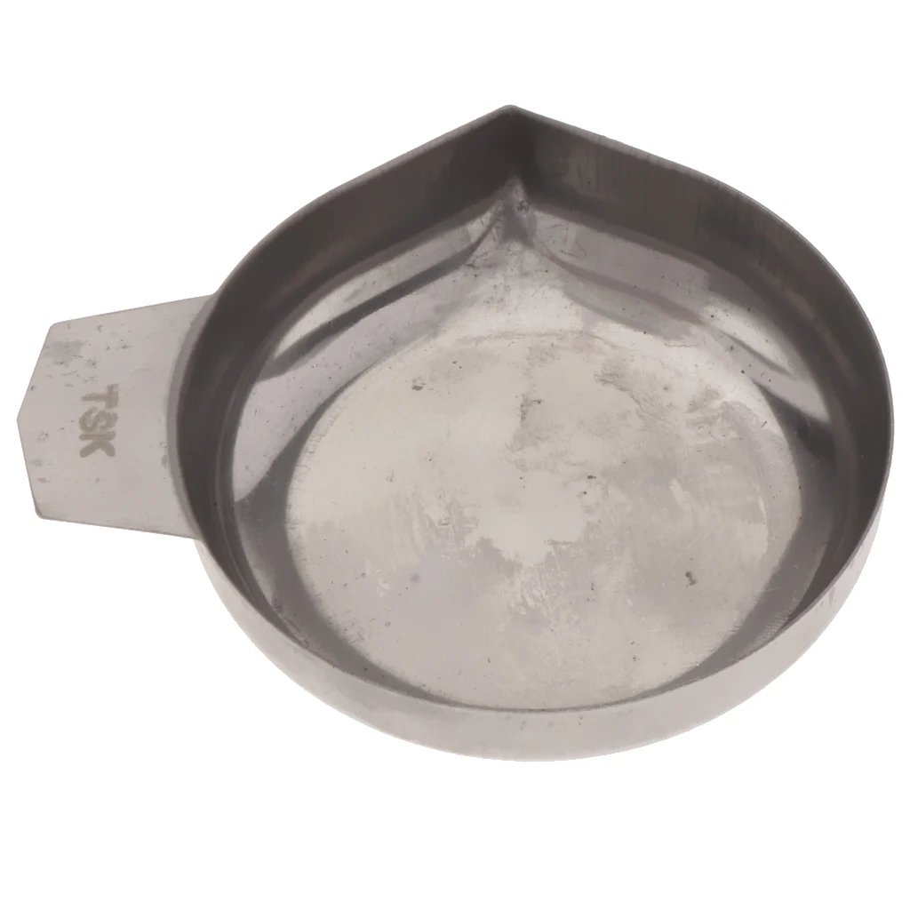 Small Metal Pocket Weighing Balance Scale Pan Dish Bowl Holder Jewelry Tools