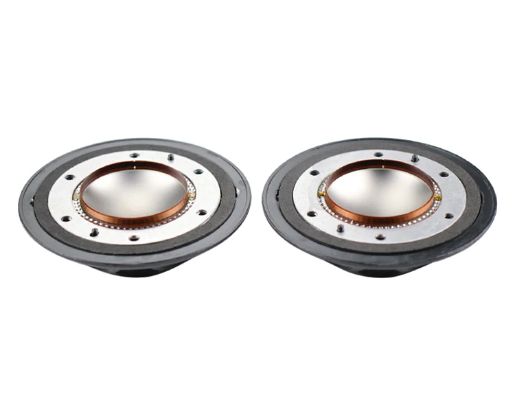 51mm, bobina tripla de voz revestida de alumínio, fio reto, 2 peças