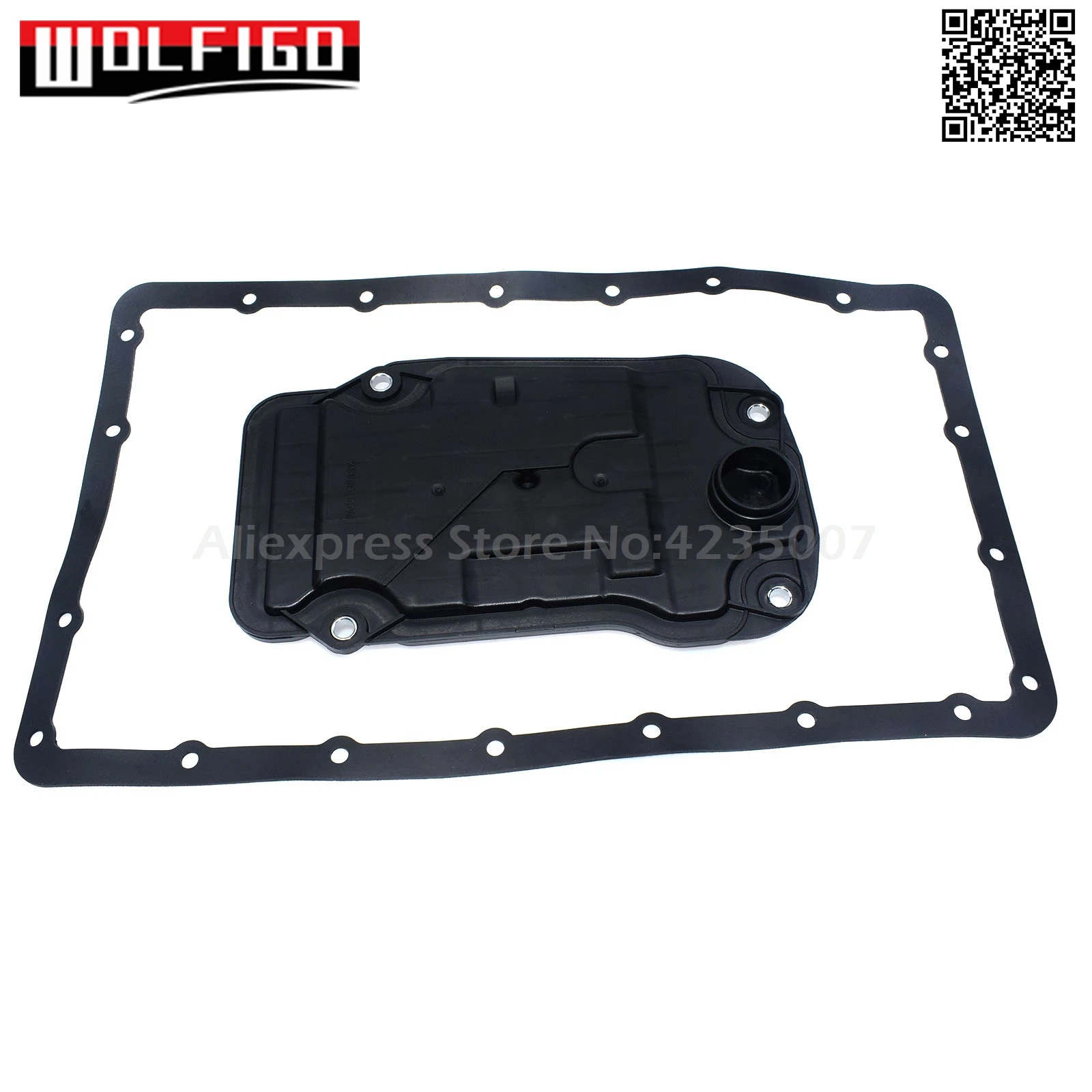 WOLFIGO Transmission Oil Strainer Filter W/ Pan Gasket For Lexus IS250 IS300 SC430 GS300 GS350 GS430 35330-30090,35330-50020
