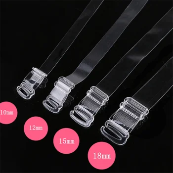 

3 PCS Double-Shoulder Straps Transparent Slip-Resistant Belts Buckle Back Bra Strap Holder Adjustable интимные аксессуары