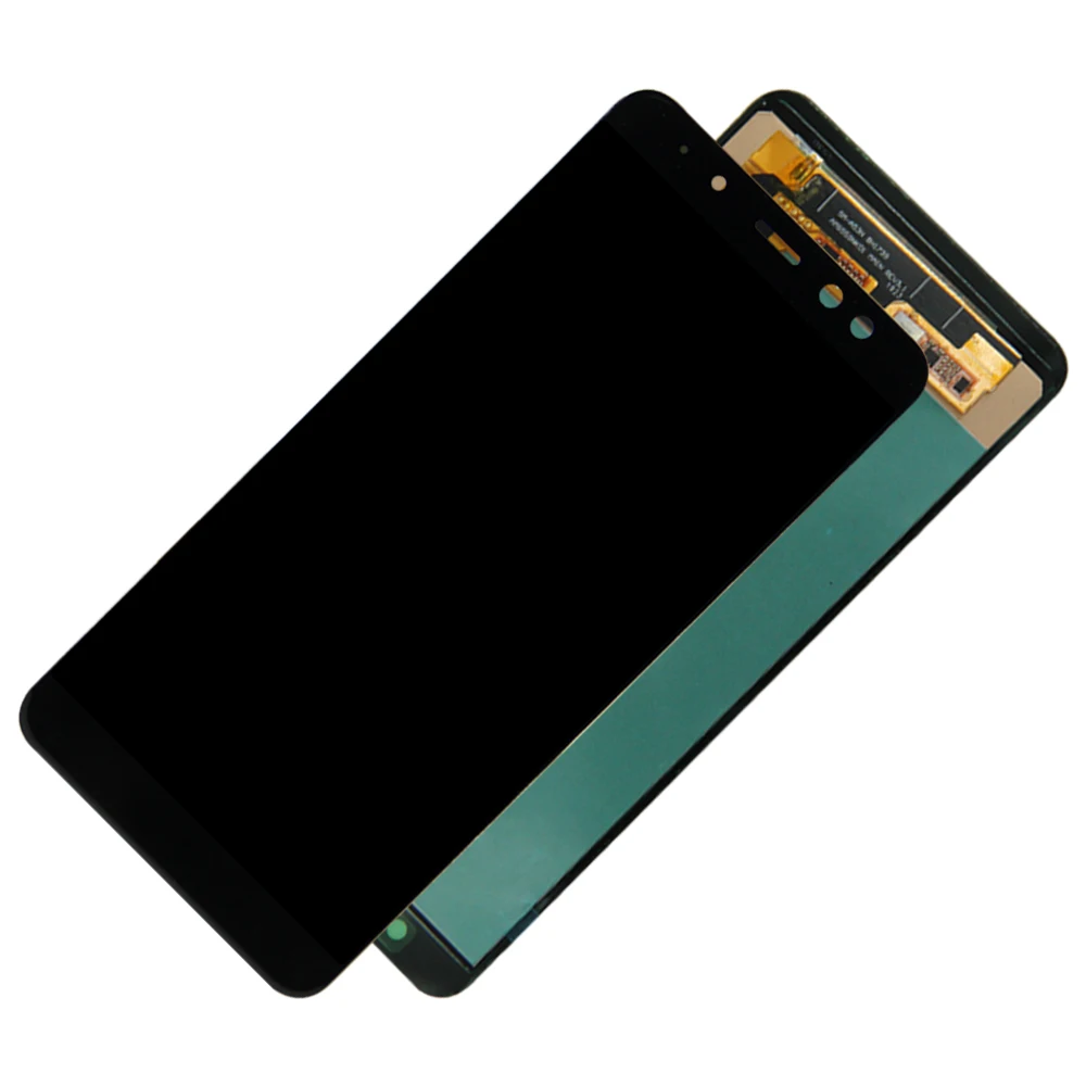 Регулировка яркости ЖК-дисплей для samsung Galaxy A8 A530 A530F A530N A530DS ЖК-дисплей кодирующий преобразователь сенсорного экрана в сборе части панели