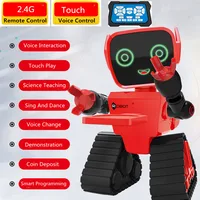 Intelligent Smart Robot Can Singing Dancing Voice Story Recording Save Money Programming Touch Sensor Robot Carry Thing Gift Toy 1