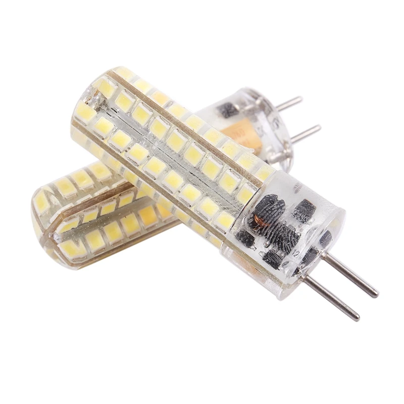 2x6,5 W GY6.35 светодиодный лампы 72 2835 SMD СВЕТОДИОДНЫЙ 320lm 50 Вт галогенные лампы эквивалент Dimmable чистый белый 6000K 360 градусов угол луча Сили