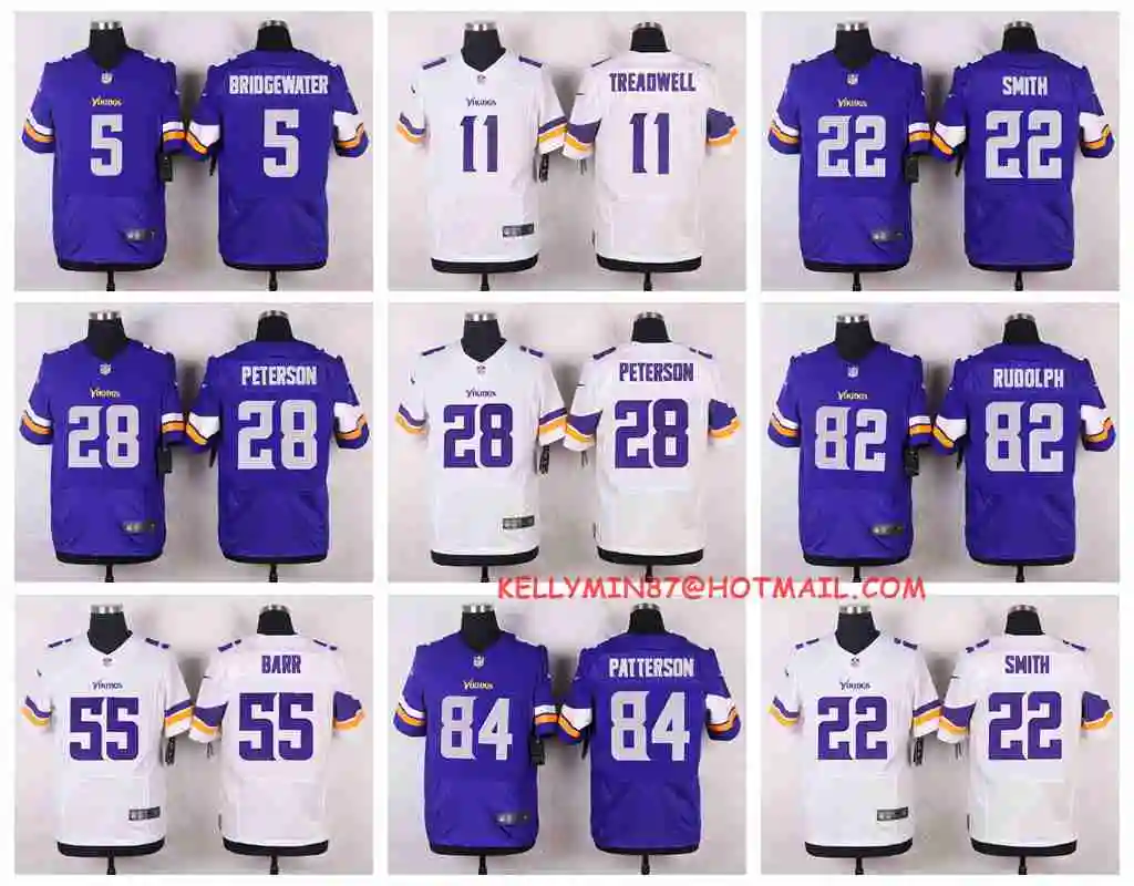 Миннесота с, Тедди бридьюотер лакуон Тредвелл Харрисон Смит Энтони Барр Эдриан Питерсон Кайл рудолф Паттерсон Джерси