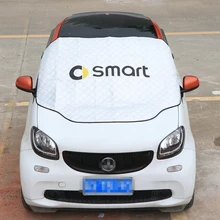 Водонепроницаемый солнцезащитный антифриз Снежный чехол для Smart Forfour Fortwo 453 451 450 лобовое стекло тент авто запчасти