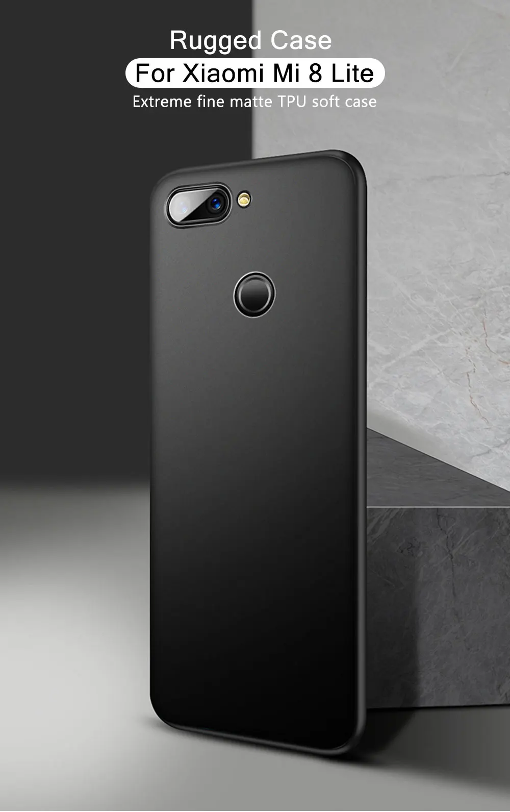 Mi 8 Lite чехол для Xiaomi mi 8 Lite чехол ультра тонкий, мягкий, силиконовый чехол для Xiaomi mi 8 Lite SE матовая крышка корпуса Корпус