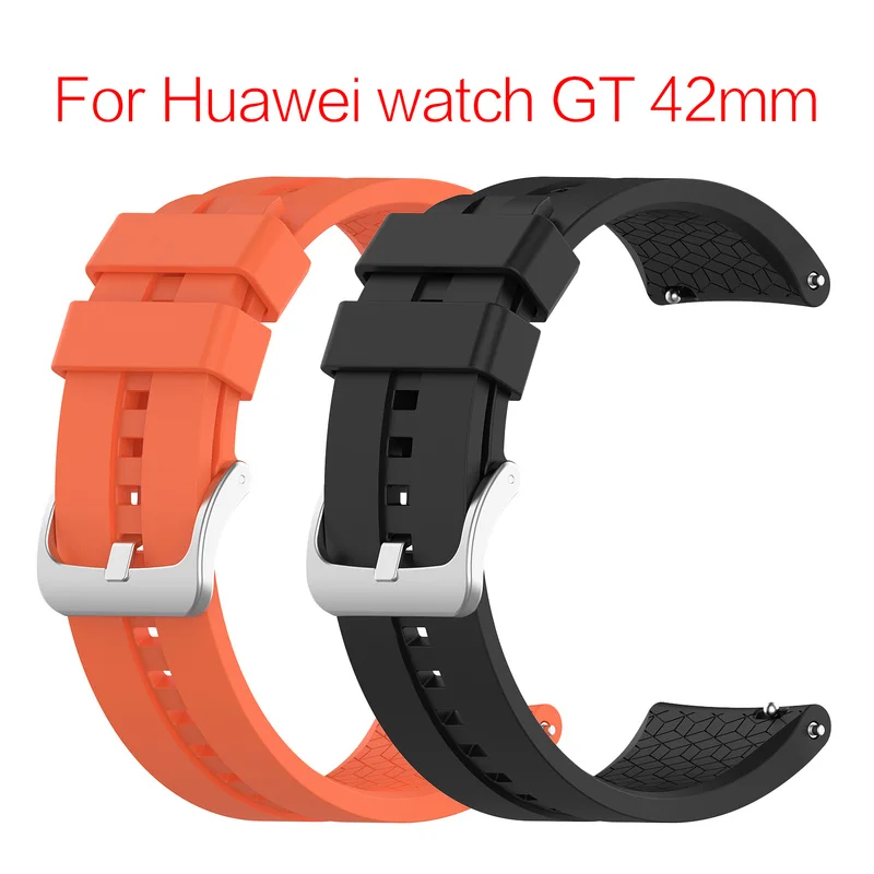 

Wristband Replacement Watch SmartWatch Accessories for Huawei Watch GT 42mm Official Silicone Strap Universal Display for Huawei