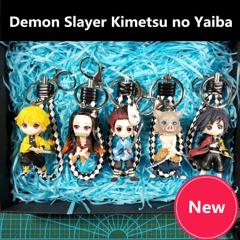 Demon Slayer Kimetsu no Yaiba Agatsuma Zenitsu реквизит для косплея камадо танджиру подвеска брелок