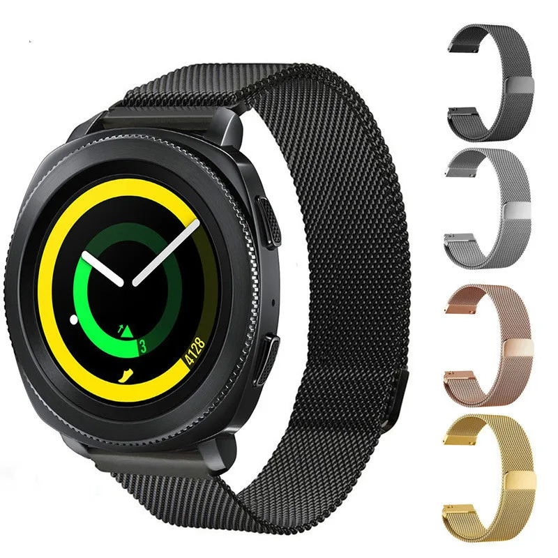 

Quick Release Universal Magnetic Watchband Strap Milanese Watch Band 16mm 18mm 20mm 22mm 23mm for Samsung