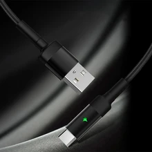 Кабель Micro USB для быстрой зарядки, интеллектуальный шнур USB для зарядки samsung S7 S6, huawei, Microusb, мобильный кабель для зарядки телефона