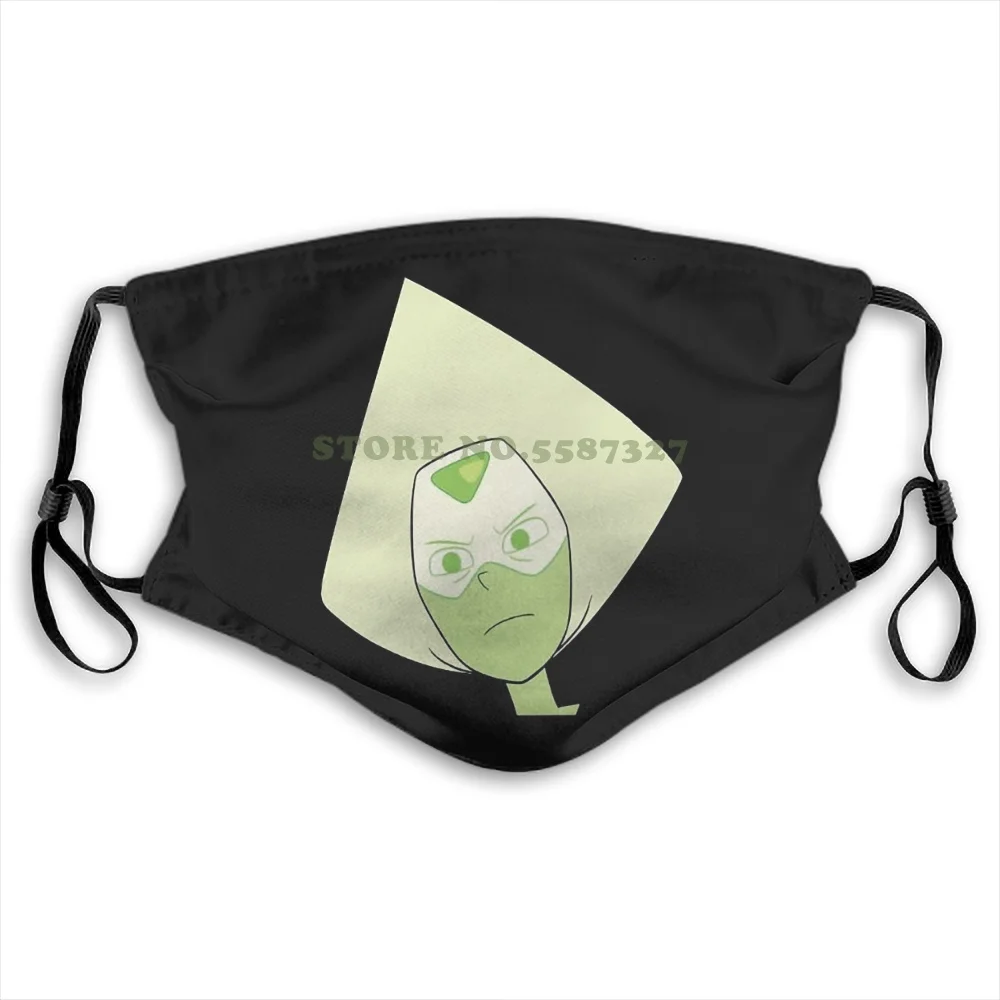 

Steven Universe Peridot Vs The Gems Black Fashion Funny Reusable Masks