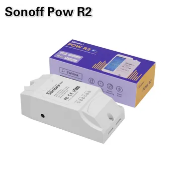 

Sonoff Pow R2 Wifi Smart Switch DIY Timer Power Consumption Measurement Smart Home Automation 250V 15A with Google Home Alexa