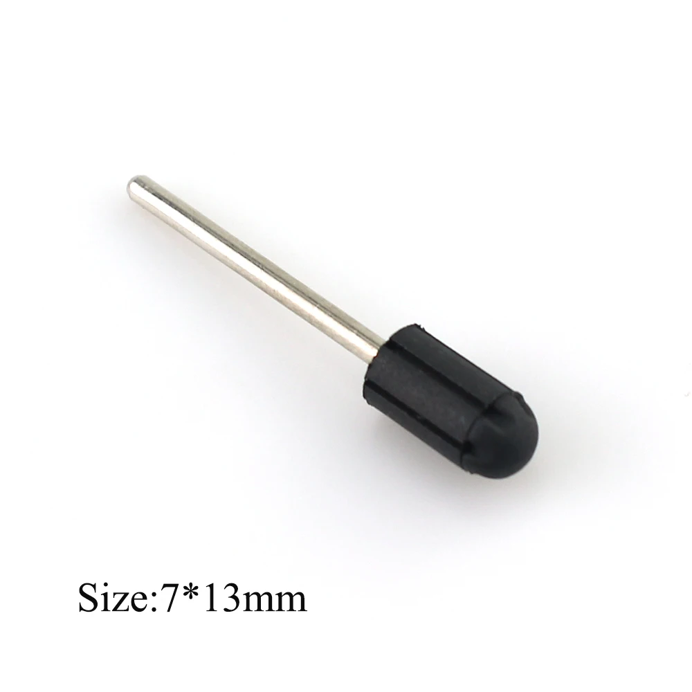 High Quality 1PCS Rubber Drill Bit Match Nail Sanding Cap Accessrry Electric Nail Drill Manicure Pedicure Art Tools 5