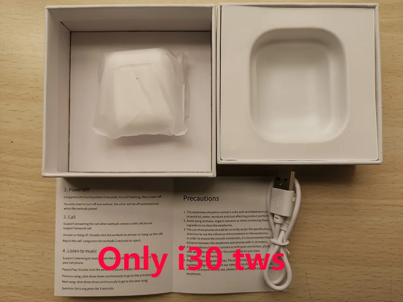 i30 tws bluetooth earphones wireless stereo touch headset 1:1 replica Pop up earbuds sport bass earphones for phone - Color: i30 TWS