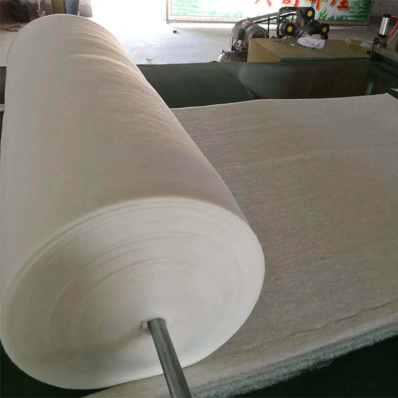 

Needle-punched wool for winter clothing