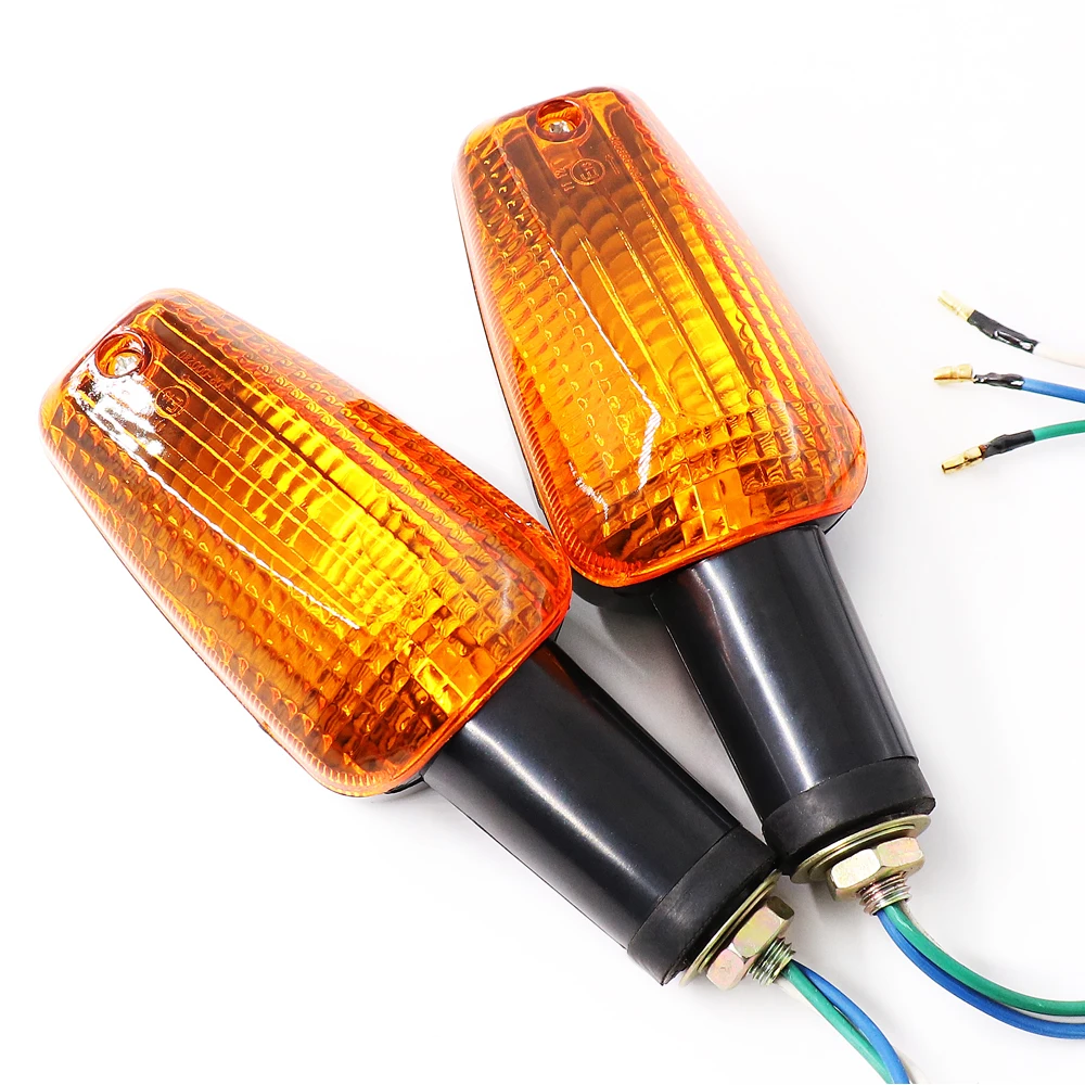 

Motorcycle Turn Signals Light Lamp Indicators LED Flasher for Honda Honda CB400 turn signal VTEC400 Moto Blinker Lights