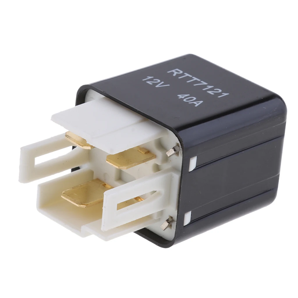 MagiDeal 4 Pins 12V 40A High Power Relay Fits For Toyota Hyundai Jinbei