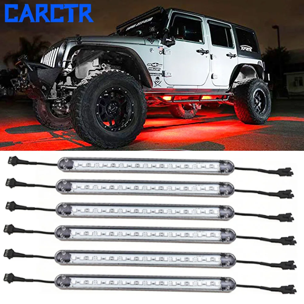 

Remote Control Car Chassis Flexible Strip Lights LED Auto RGB Underglow Decorative Atmosphere Lamp Cars Underbody Light Strip