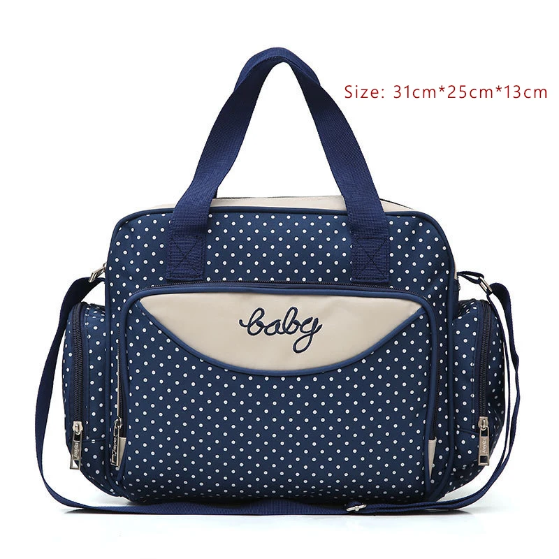 Dark Blue Small Bag Сумка для подгузников для мамы на одно плечо, Детская сумка для подгузников, Женская дорожная сумка для ребенка, для кормящих мам, сумка для беременных, luiertas - Цвет: Dark Blue Small Bag