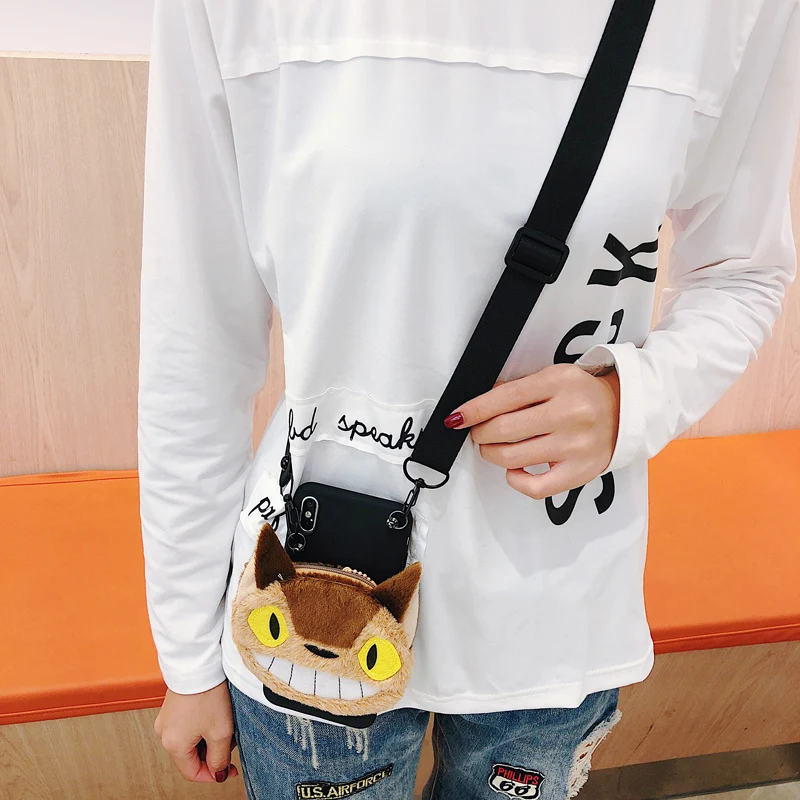 as the picture Чехол для iPhone 11 pro max с мультяшным рисунком, милая melody Cinnamoroll Обложка кошелька для iPhone XS max XR X 8 plus 6S 7+ ремешок в подарок - Цвет: as the picture