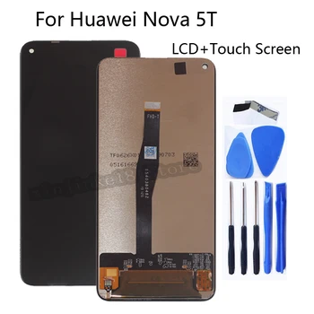 

Original For Huawei nova 5T YAL-L21 YAL-L61 YAL-L71 LCD Display Touch Screen Digitizer Assembly replacement For huawei Nova 5t
