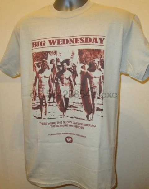 Big Wednesday Retro Poster T Shirt 1970s Surfing Film W231 Endless Summer Beach |