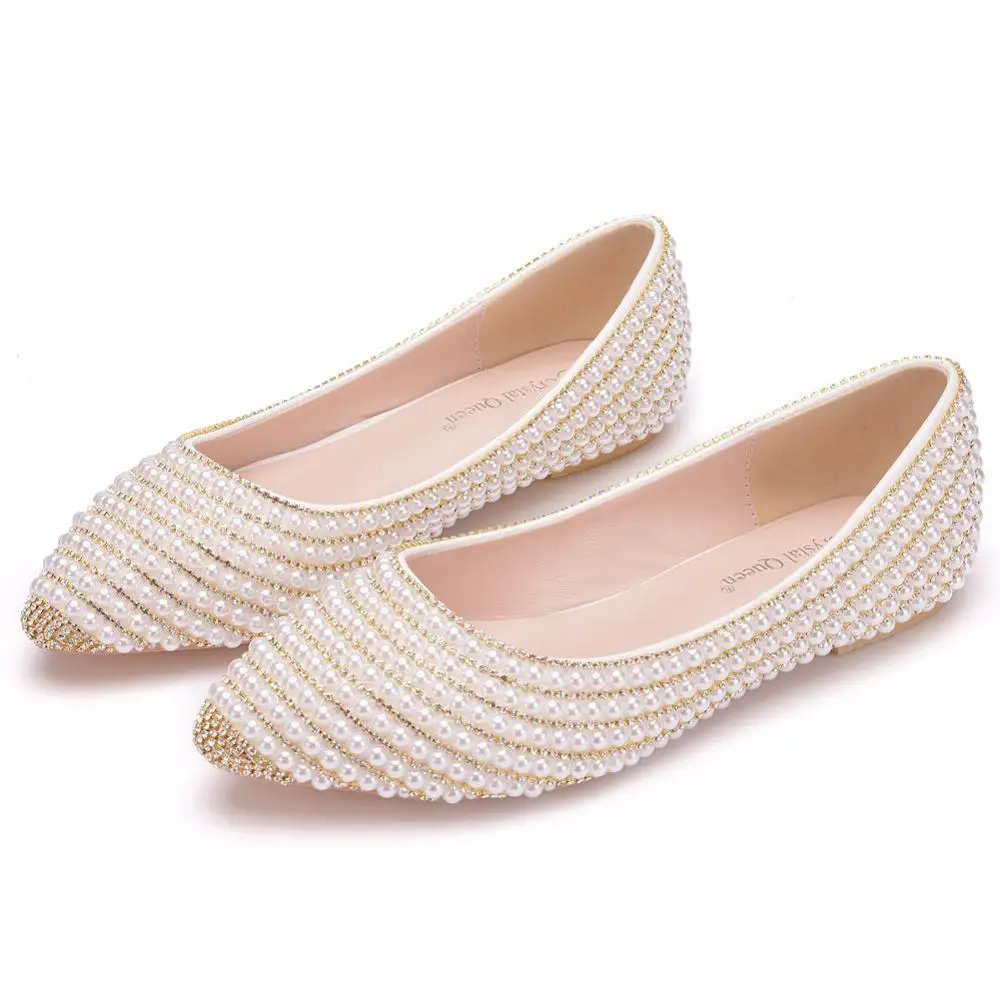 Women Sandals Women Loafers Women Crystal Rhinestone Flats