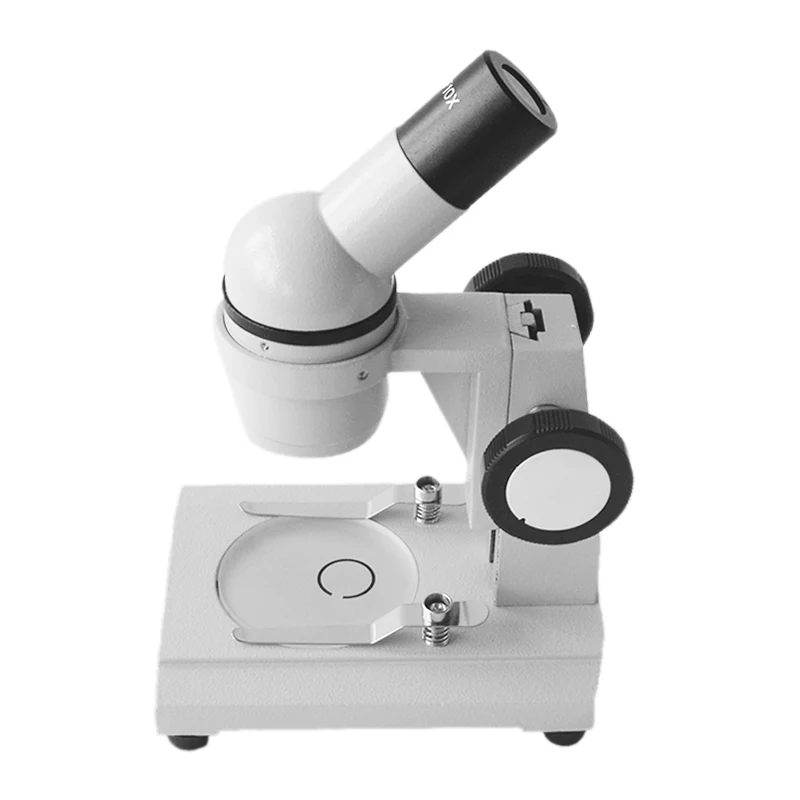 Stereo Microscope 20X 40X Monocular Dissecting Microscope Educational Laboratory Microscope UP-right Image for PCB Inspection
