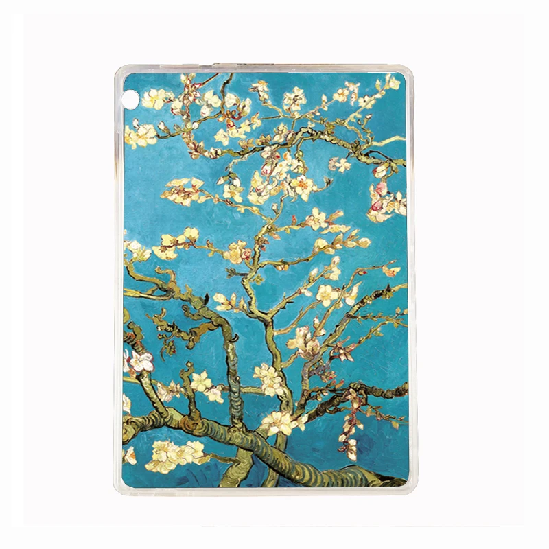 

soft TPU phone case print case for Lenovo Tab 4 7 8 10 plus E7 7104 E8 8304 E10 M10 P10 tablet silicone back cover painted shell
