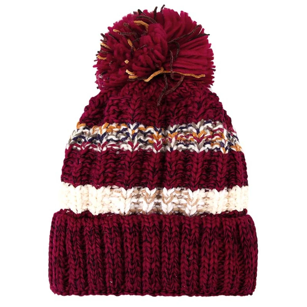 Зимние вязаные шапки бини женские толстые теплые шапочки Skullies шапка женская вязаная шапка с буквенным принтом шапочки уличные наборы для езды на велосипеде