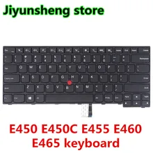 Teclado para Lenovo ThinkPad E450 E450Ckeyboard E455 E460 E465 Notebook inglés teclado 04X6181 US