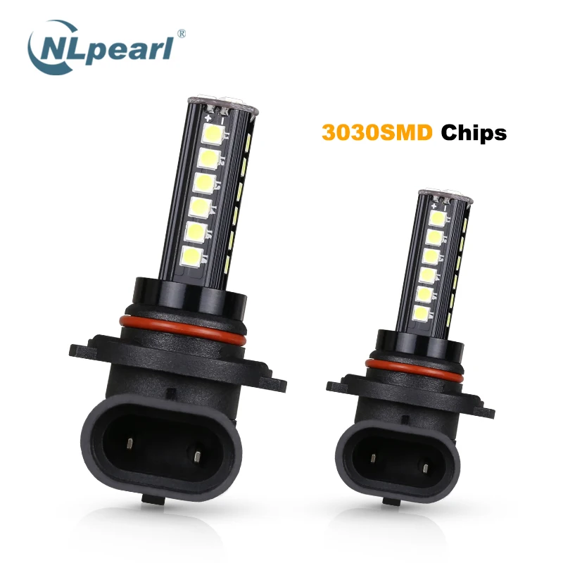 

NLpearl 2x 9006 HB4 Led 3000K Car Fog Lamp 3030SMD H8 H9 H11 Led H1 H3 H27 880 881 Led Lamp H4 H7 9005 HB3 Led Fog Light 6500K