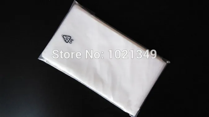 500 pcs/lot CPE Frosted Plastic Package Bags Merchandise Electronics Gift Bag 6*9cm Open Top with Logo by China post | Дом и сад