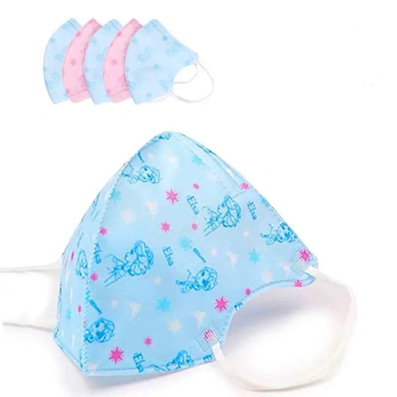 

10PCS/bag Cartoon Disposable Face Mask For Kid Waterproof Windproof Dustproof PP Non-woven Fabric, Spunlace Fabric Disney